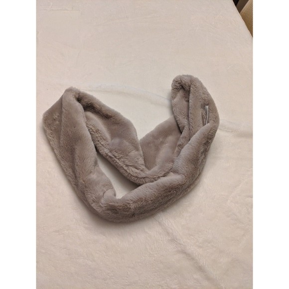 Minky Couture Scarf Long 72” Beige Plush Soft - Picture 1 of 5